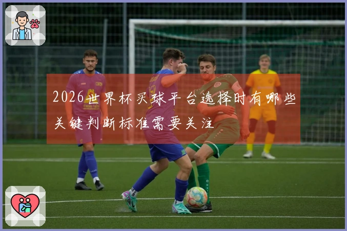2026世界杯买球平台选择时有哪些关键判断标准需要关注