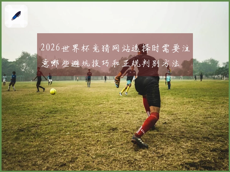 2026世界杯竞猜网站选择时需要注意哪些避坑技巧和正规判别方法